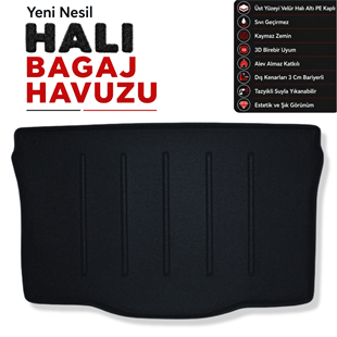 Suzuki Swift Halı Bagaj Havuzu (2023 Sonrası Hybrid Uyumlu)