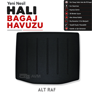 Suzuki S-Cross Halı Bagaj Havuzu (2025 Sonrası)