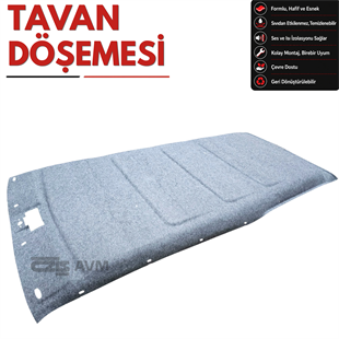 Fiat 131 Kartal SLX Monoblok Tavan Döşemesi (1981 - 1990 Arası)