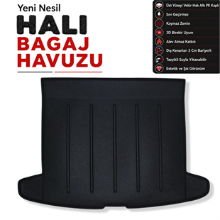 Togg T10X Halı Bagaj Havuzu (2023 Sonrası)