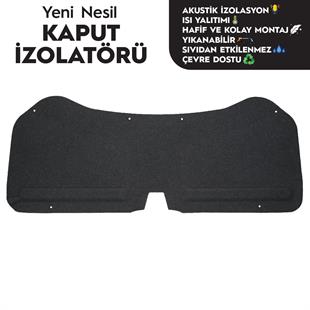 Toyota Auris E180 Kaput İzolatörü (2013 - 2018 Arası)