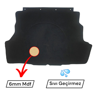 TOYOTA COROLLA 101 KASA BAGAJ HALISI DURALİTLİ