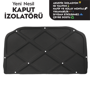 Toyota Corolla E100 Kaput İzolatörü (1993-1998 Arası)