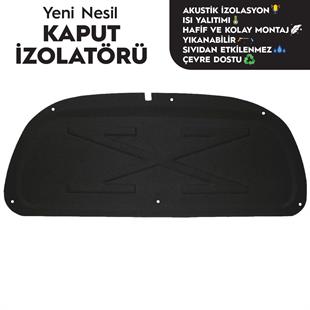 Toyota Corolla E210 Sedan Kaput İzolatörü (2019 -2020 Ekim Arası)