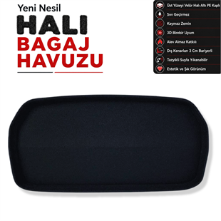 Tesla Y Model Arka Halı Bagaj Havuzu (2023 - 2025 Arası)