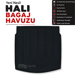 Toyota Auris Touring Sports Halı Bagaj Havuzu (2013 - 2018 Arası)