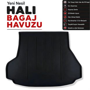 Toyota Avensis Halı Bagaj Havuzu (2009 Sonrası)