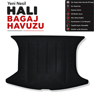 Toyota Verso Halı Bagaj Havuzu (2009 - 2018 Arası)