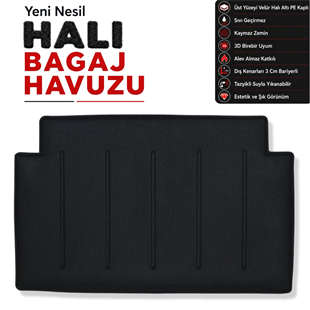 Toyota Proace City Halı Bagaj Havuzu (2021 Sonrası)