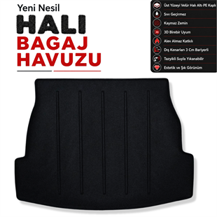 Toyota RAV4 Hybrid Halı Bagaj Havuzu (2021 Sonrası)