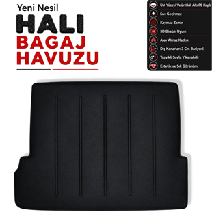 Toyota Land Cruiser Halı Bagaj Havuzu (2014 - 2020 Arası)
