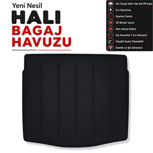 Toyota Corolla Cross Halı Bagaj Havuzu (2022 Sonrası)