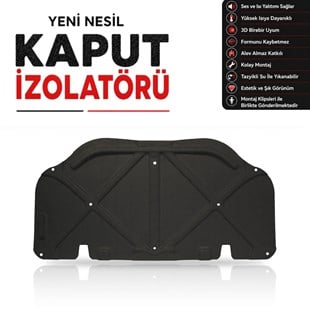 Toyota Corolla E120 ve E130 Kaput Altı İzolatörü (2002 - 2006 Arası)