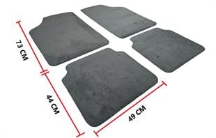 Universal Halı Paspas Gri Renkli