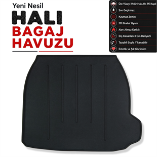 Volvo S80 Halı Bagaj Havuzu (2006 ve 2016 Arası)