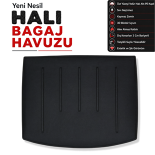 Volvo V40 Cross Country Halı Bagaj Havuzu (2012 ve 2019 Arası)