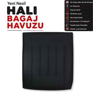 Volvo S90 Halı Bagaj Havuzu (2016 - 2023 Arası)