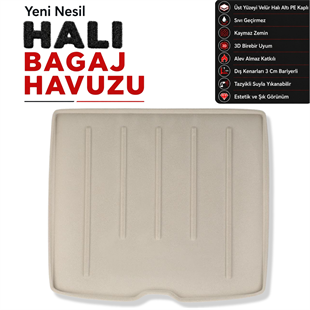 Volvo XC40 Halı Bagaj Havuzu (2017 ve Sonrası)