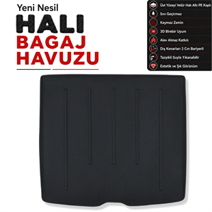Volvo XC40 Halı Bagaj Havuzu (2017 ve Sonrası)