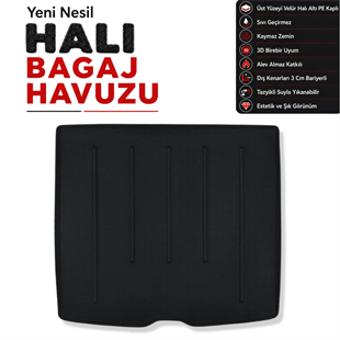 Volvo EX40 Halı Bagaj Havuzu (2023 Sonrası)
