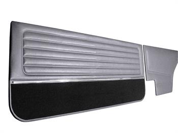 VW GOLF 1 COUPE KAPI İÇ PAN HALI+NİKEL 4 PRÇ GRİ