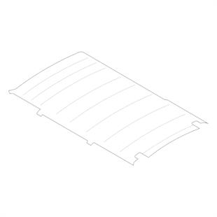 VW T2 68-79 KOMBİ İÇ TAVAN DÖŞEMESİ DELIKSIZ DERI