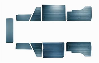 VW TRANSP. T3 85-92 KAPI PANL.DÜZ 9 PRÇ LACİV. O.B