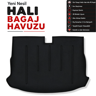 Volkswagen Scirocco Halı Bagaj Havuzu (2008 - 2017 Arası)