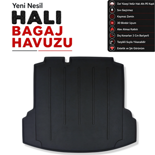 Volkswagen Jetta Trendline Halı Bagaj Havuzu (2011 - 2020 Arası)