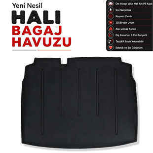 Volkswagen Golf 6 Halı Bagaj Havuzu (2008 - 2012 Arası)