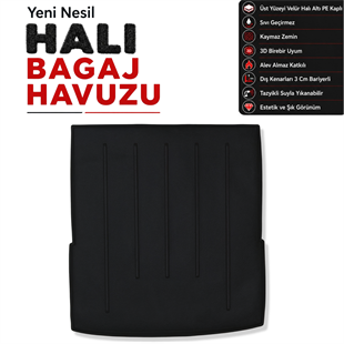 Volkswagen Passat Variant Halı Bagaj Havuzu (B6 - 2005 - 2010 Arası)