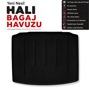 Volkswagen Tiguan (Stepnesiz) Halı Bagaj Havuzu (2016 Sonrası)