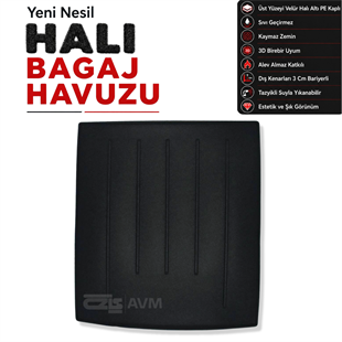 Volkswagen Passat Alltrack Halı Bagaj Havuzu (2014 - 2019 Arası)