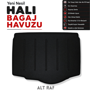 Volkswagen Taigo Halı Bagaj Havuzu (2021 ve Sonrası)