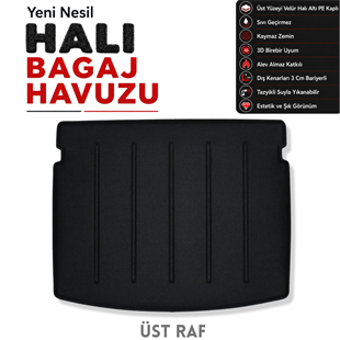 Volkswagen Taigo Halı Bagaj Havuzu (2021 ve Sonrası)
