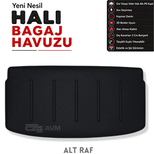 Volkswagen T - Cross Halı Bagaj Havuzu (2017 ve Sonrası)