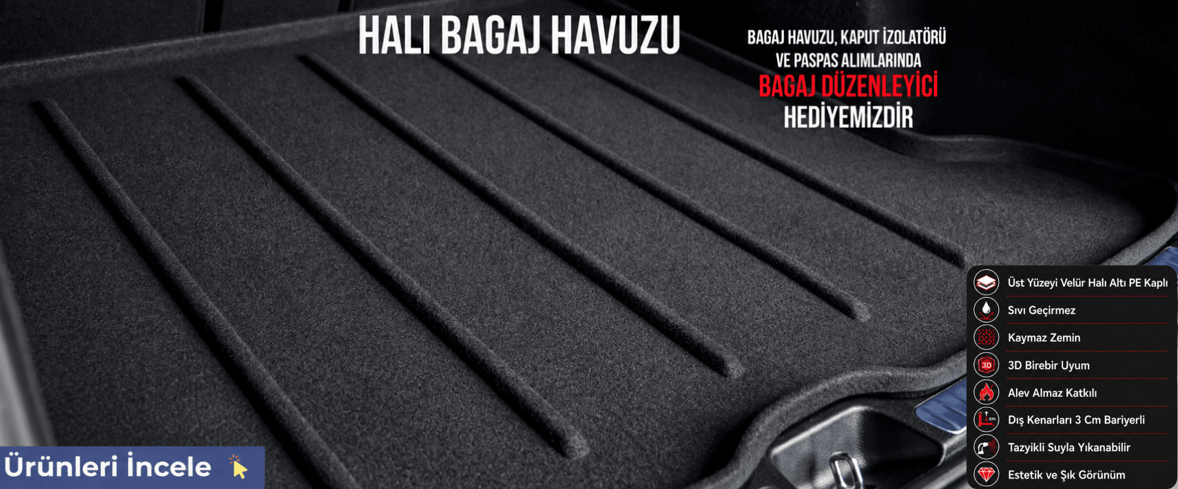 Halı Bagaj Havuzu
