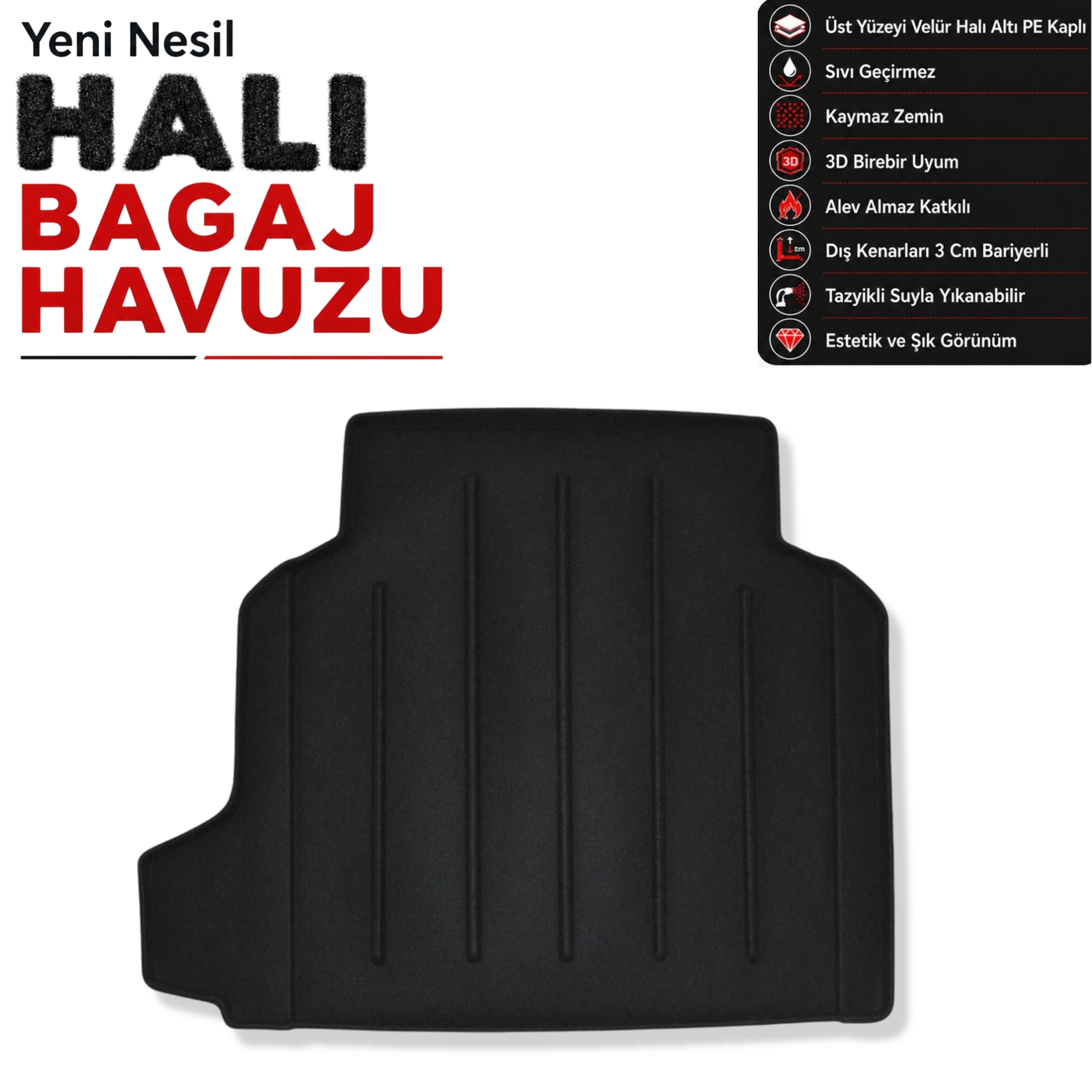 Alfa Romeo Giulia Halı Bagaj Havuzu (2017 Sonrası)