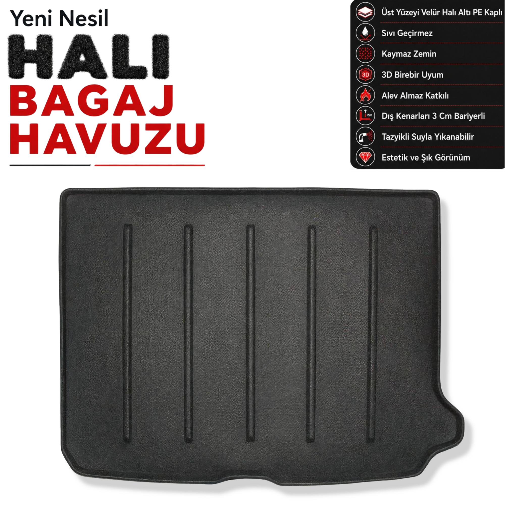 Audi Q2 Halı Bagaj Havuzu (2021 Sonrası)