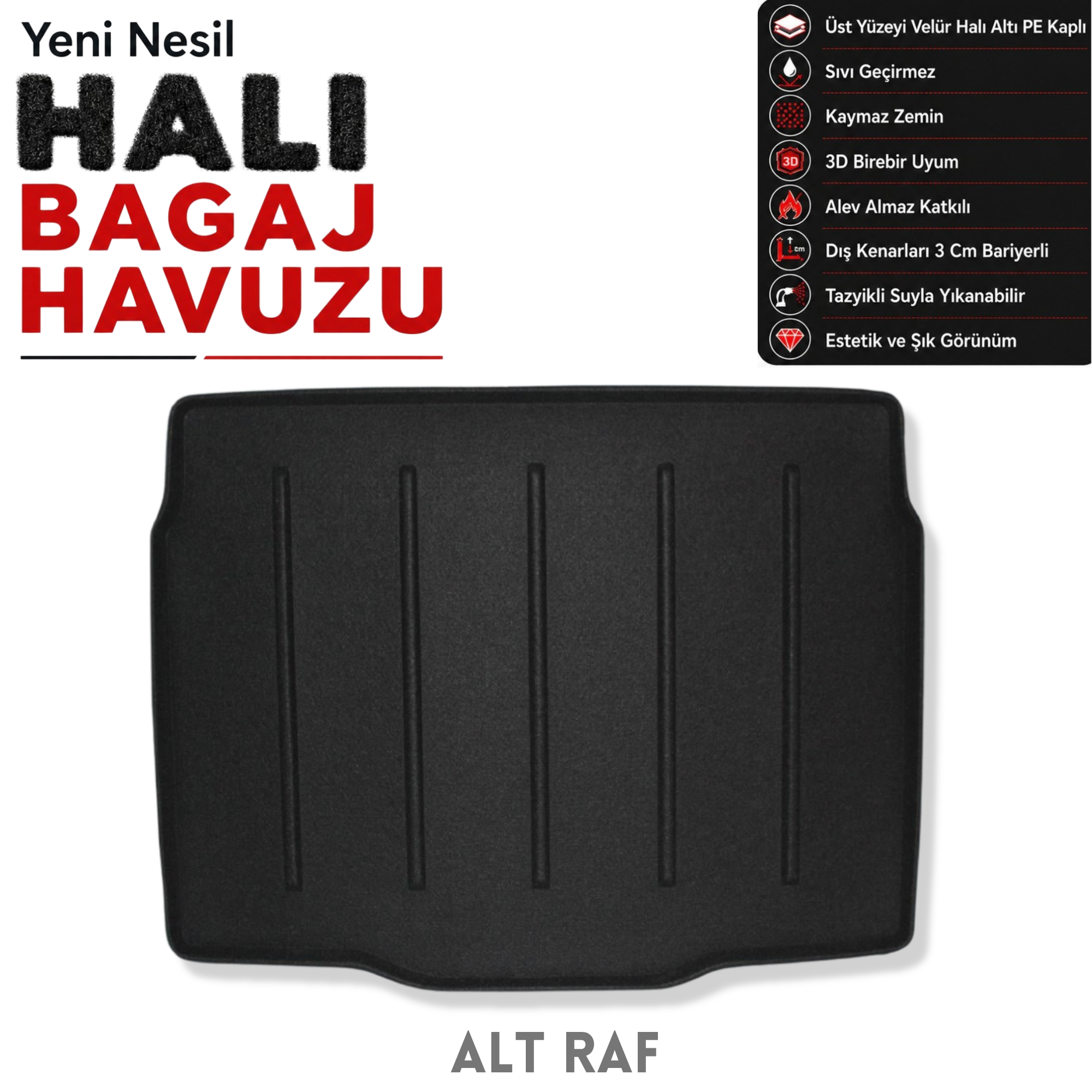 Citroen e-C4 Halı Bagaj Havuzu (2021 Sonrası)