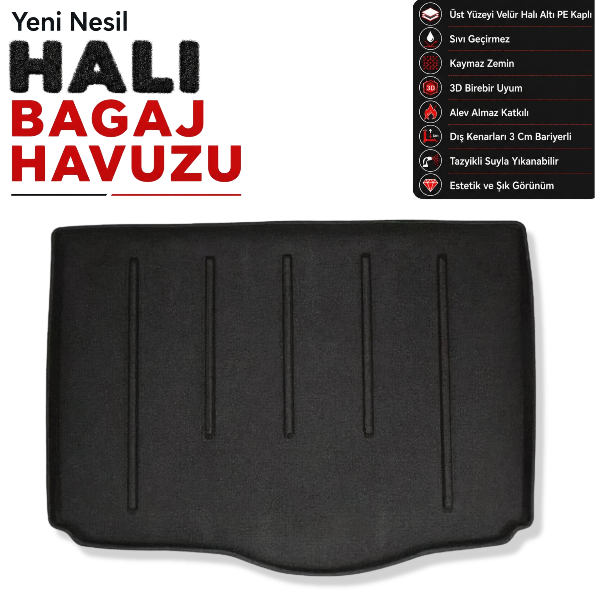 Fiat Punto Halı Bagaj Havuzu (2005 - 2018 Arası)