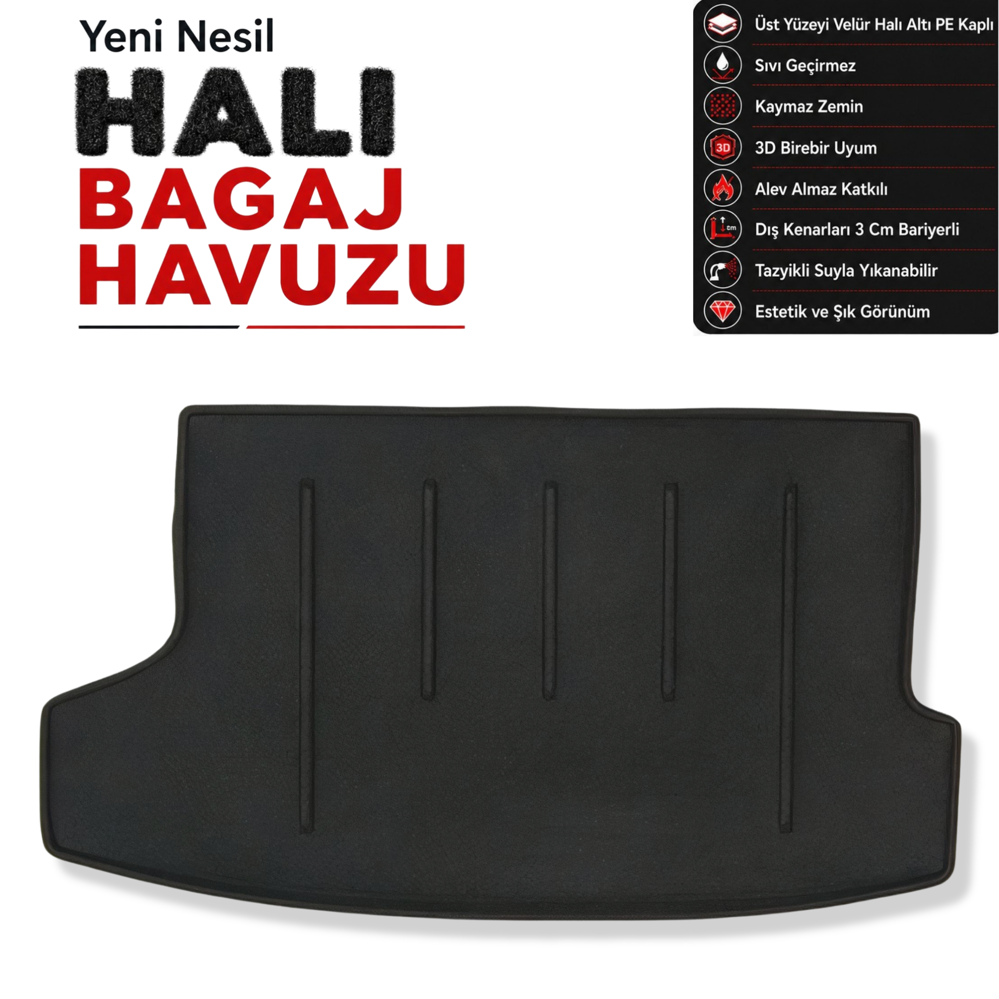 Nissan Juke Halı Bagaj Havuzu (2015 - 2021 Arası)