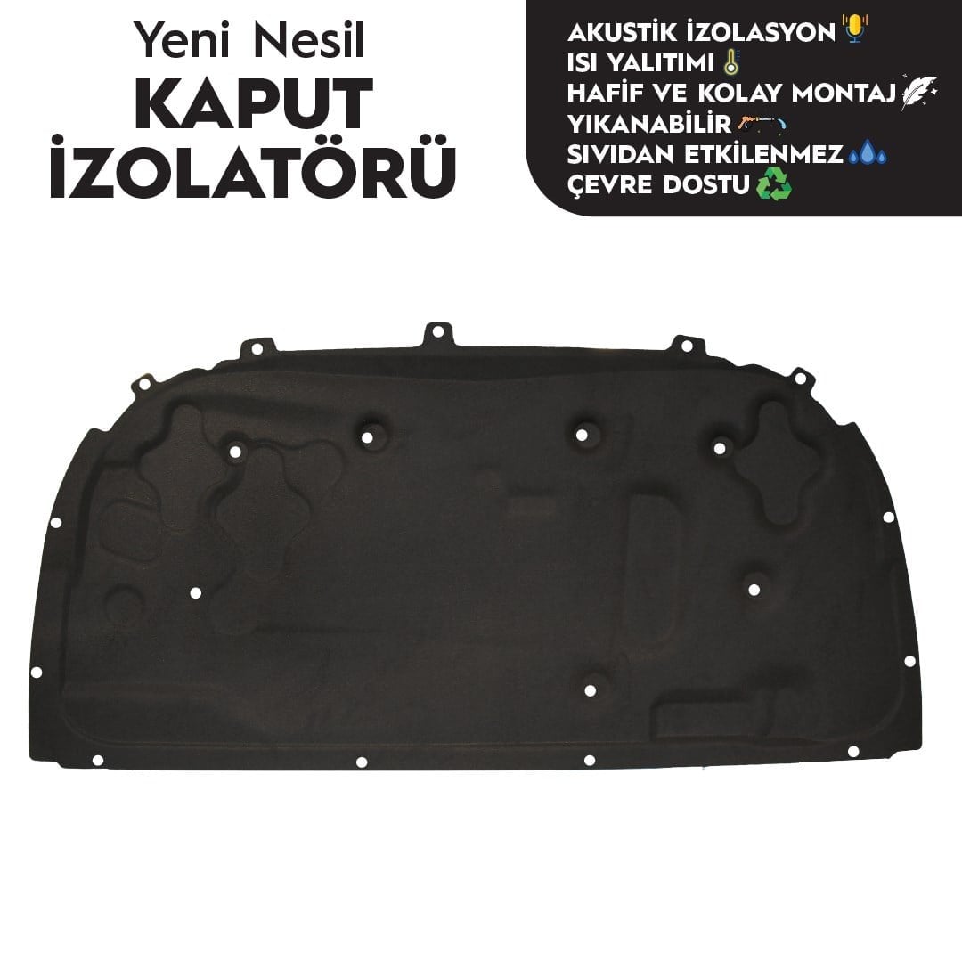 Opel Astra H Motor Kaput Izolatörü (2004-2013 Arası)