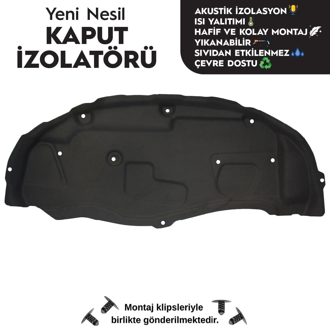 Opel Corsa C Kaput İzolatörü 2000-2006 Arası