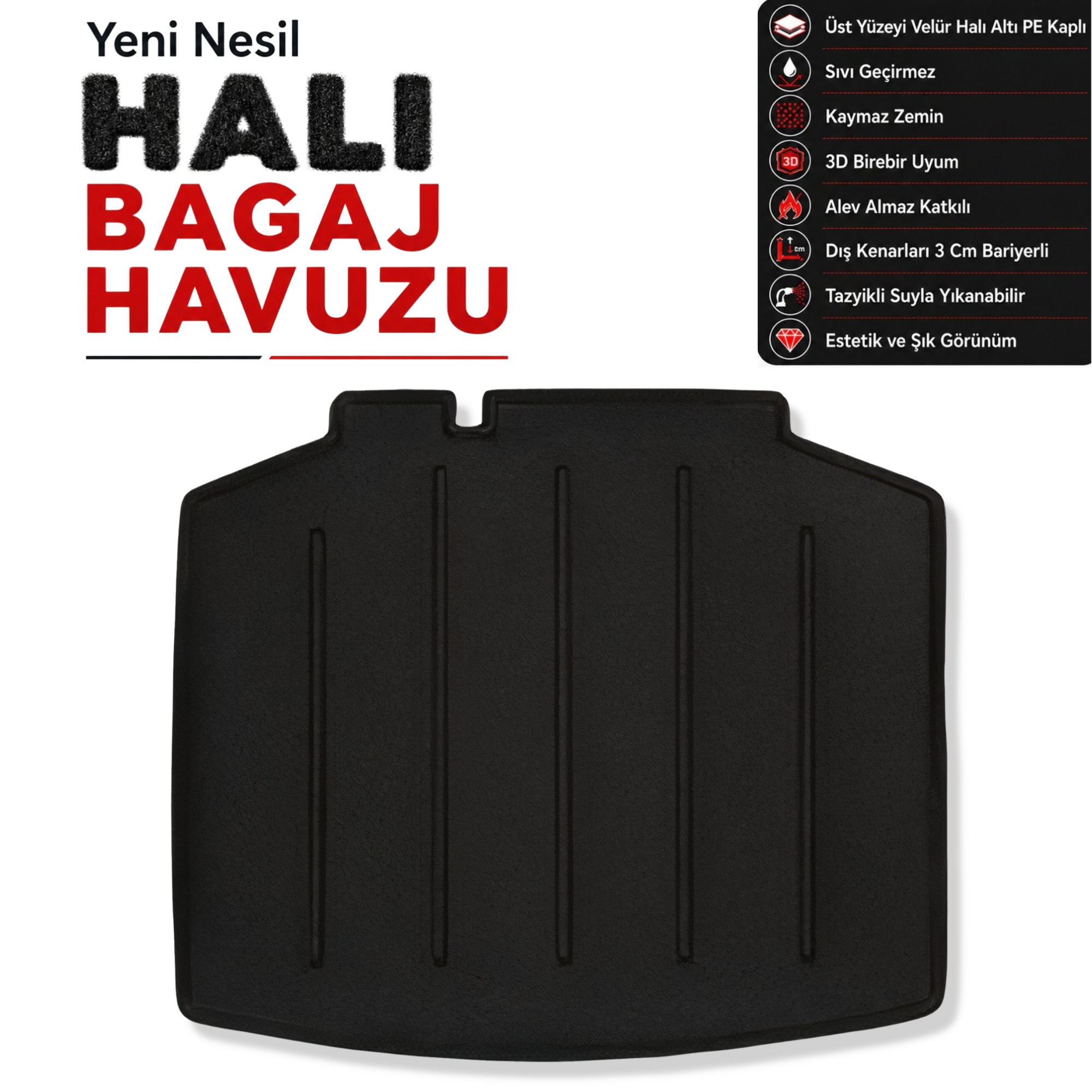 Skoda Scala Halı Bagaj Havuzu (2020 Sonrası)