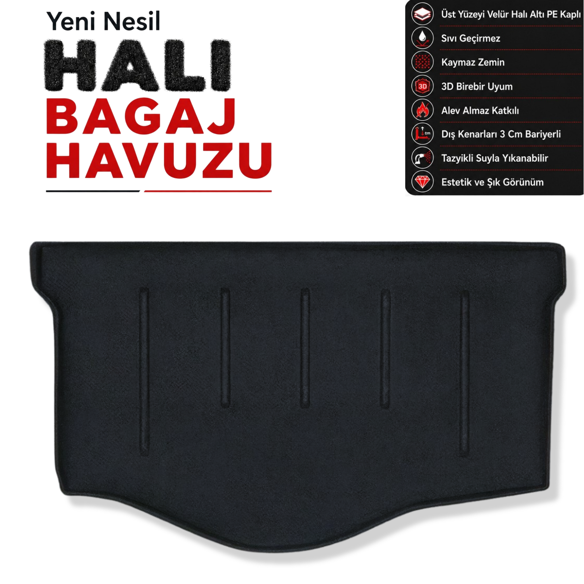 Suzuki Swift Halı Bagaj Havuzu (2010 - 2018 Arası)