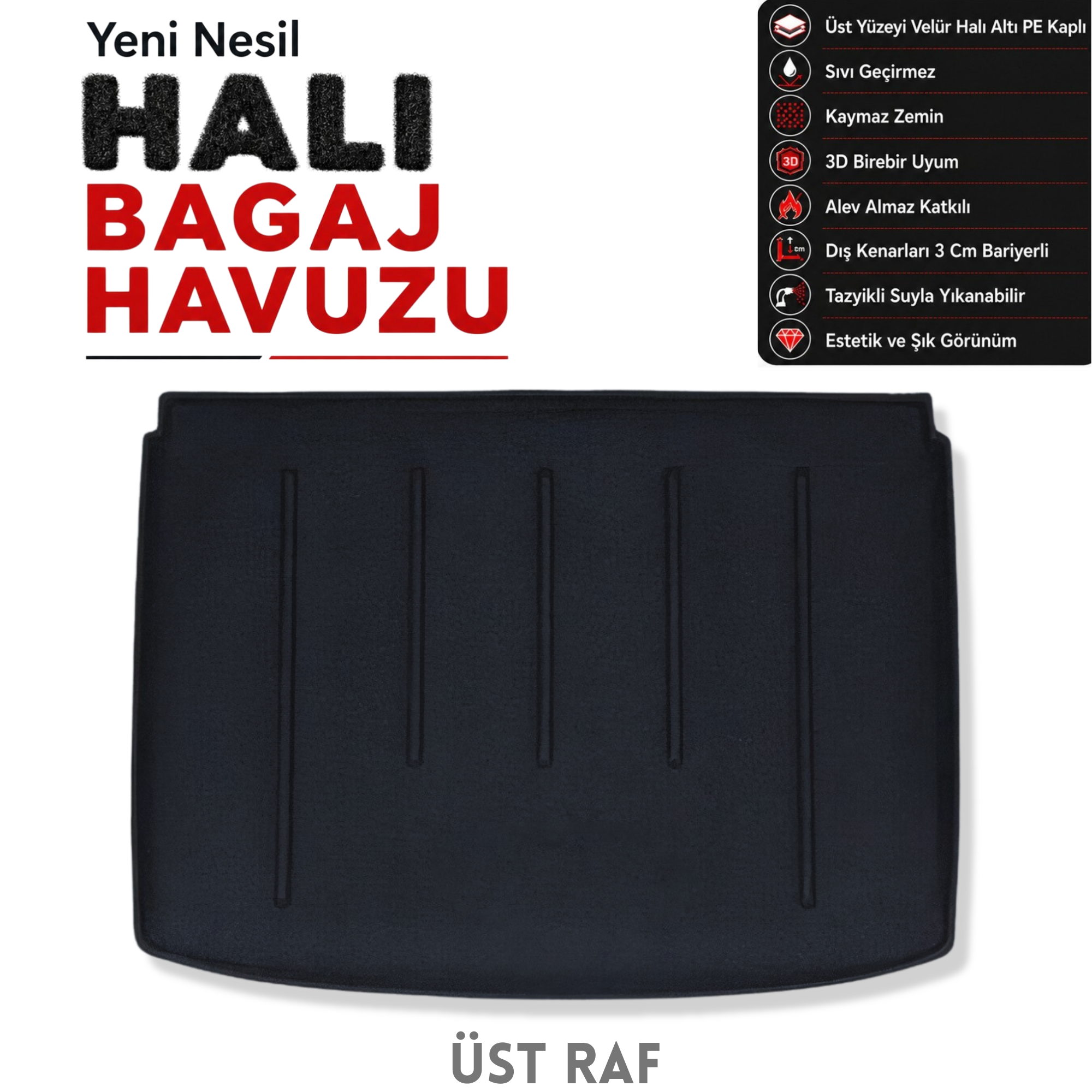 Suzuki Vitara Halı Bagaj Havuzu (2015  - 2024 Arası)