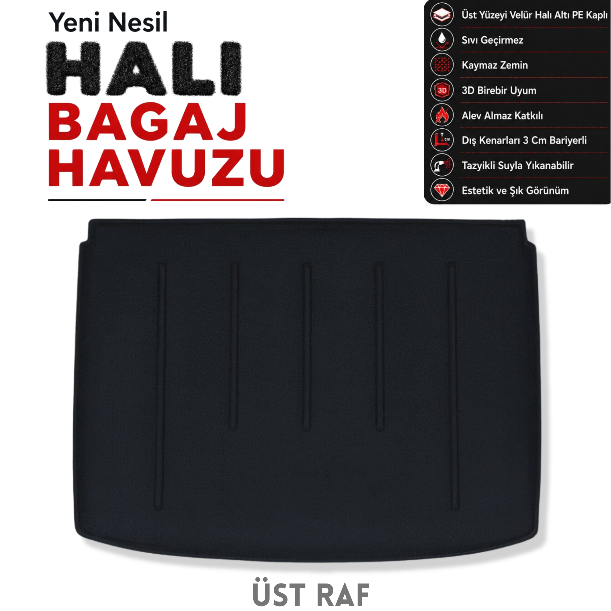 Suzuki Vitara Halı Bagaj Havuzu (2024 ve Sonrası)