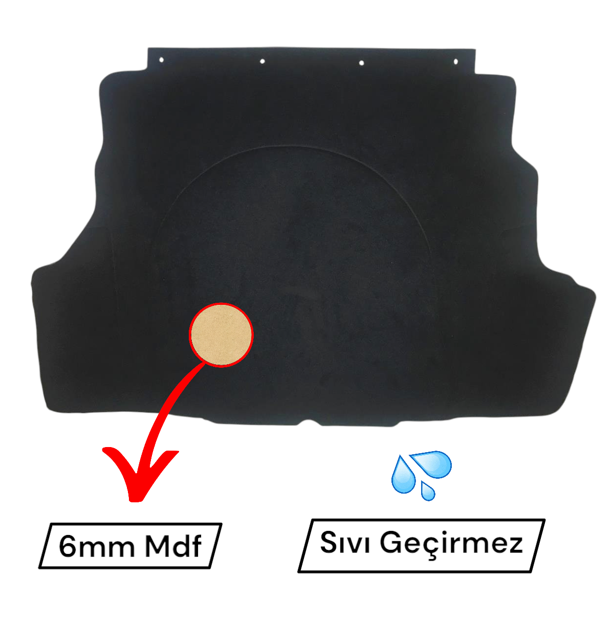 TOYOTA COROLLA 101 KASA BAGAJ HALISI DURALİTLİ
