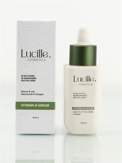 Lucille B Vitamin Serum - Niacinamide ve Kolajen İçerikli ( Özel Vegan İçerik ) - 30 Ml